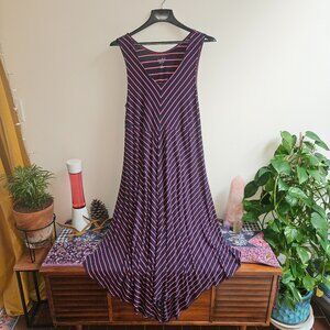 Isabel Maternity Striped Dress L-XL